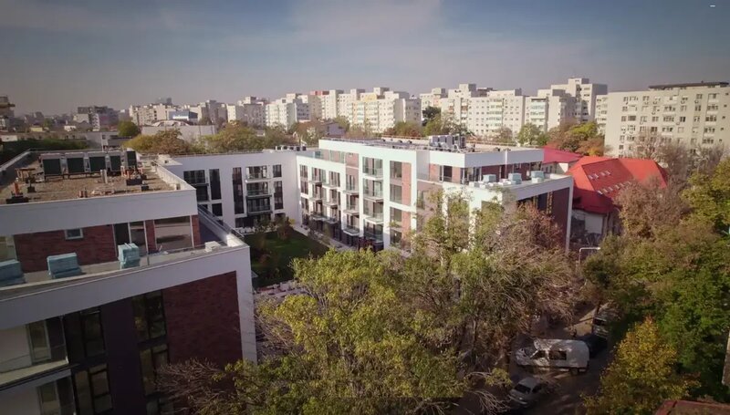 Icon Garden, garsoniera cu gradina, ansamblu nou, finalizat,