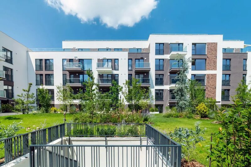 Icon Garden, garsoniera cu gradina, ansamblu nou, finalizat,