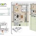Icon Garden, garsoniera cu gradina, ansamblu nou, finalizat,